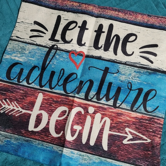 Welcome to our Camper Linen Boutique Pillow Cover, Double Sided NEW Accent Decor - Picture 3 of 3